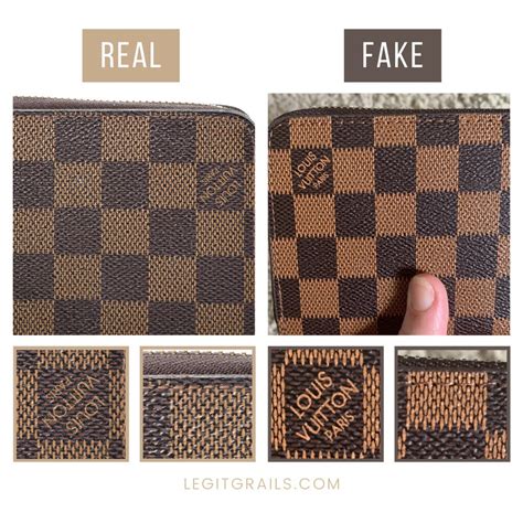 fake louis vuitton wallet|How to tell a fake or genuine Louis Vuitton wallet.